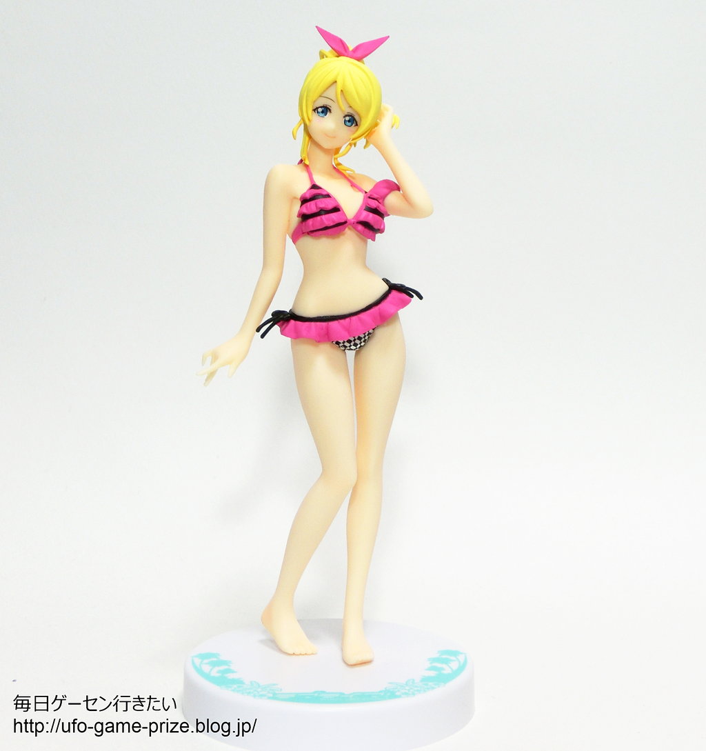 ラブライブ! ビーチフィギュア2 海未&amp;絵里 サマーブルーver. [B.絢瀬絵里] 単品 w17b8b5 ラブライブ！ ビーチフィギュア2-海未＆絵里- サマーブルーver