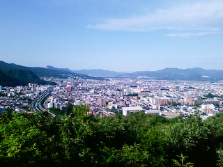盃山からの眺め_南