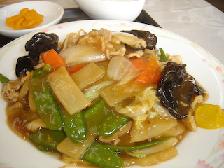 「旦妃楼」Bランチあんかけ焼きそば