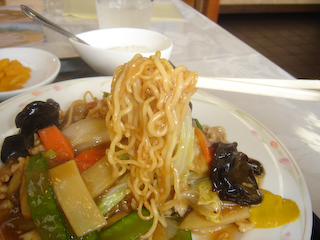 「旦妃楼」Bランチあんあけ焼きそばUP