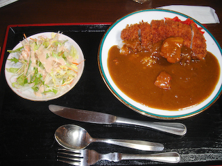 「季分屋」カツカレー