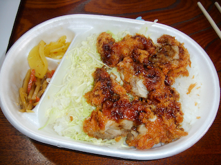とりカツ弁当