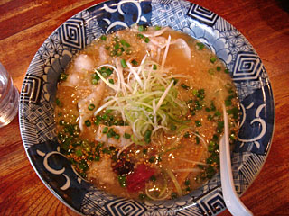 ごま蔵三元豚じゃぶラーメン