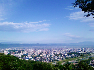 盃山からの眺め1