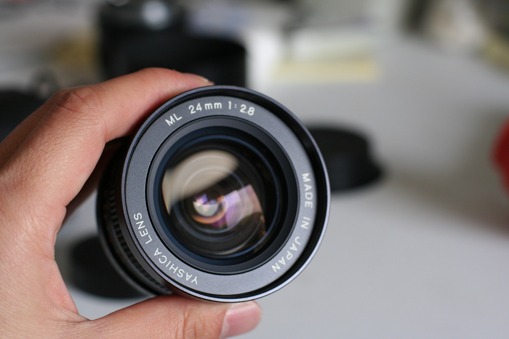 Yashica ML24mm f2.8 レンズレビュー : YASHICA FX-3とMLレンズ