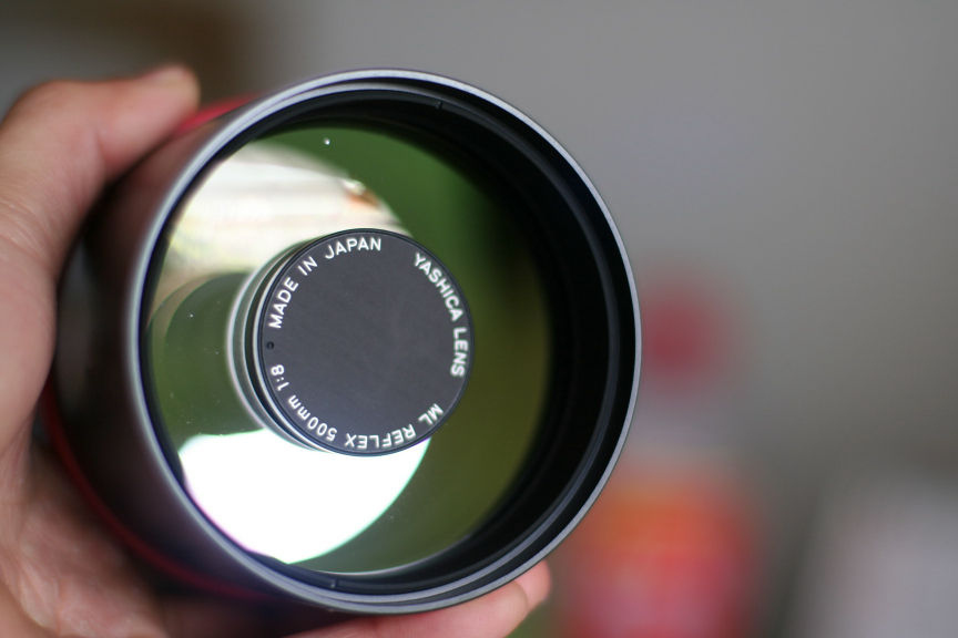 Yashica ML500mm F8 レンズレビュー : YASHICA FX-3とMLレンズ