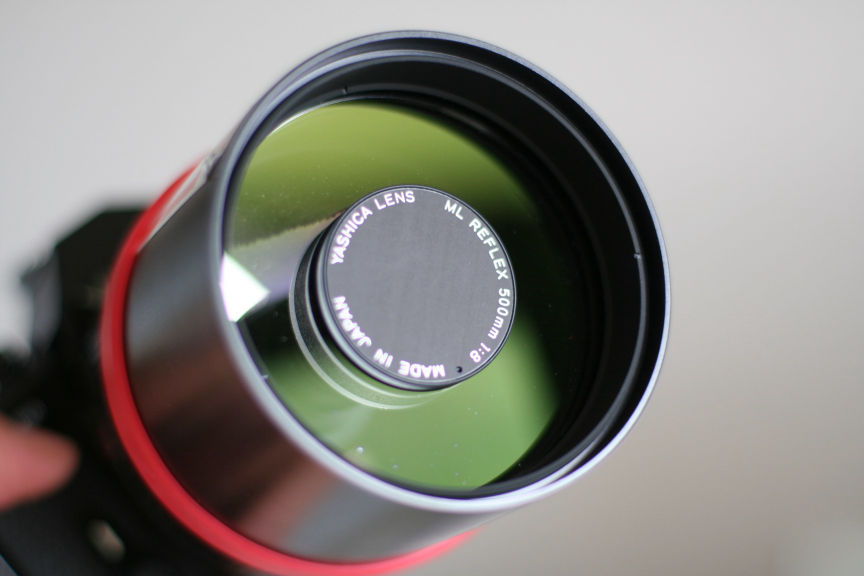 Yashica ML500mm F8 レンズレビュー : YASHICA FX-3とMLレンズ