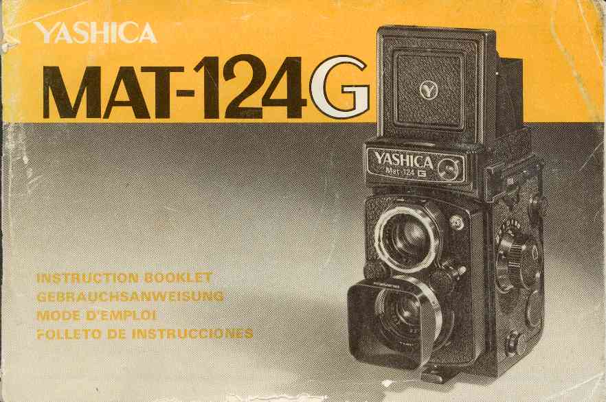 YASHICA Mat - 124G パーツリスト 取扱説明書 : YASHICA FX-3と