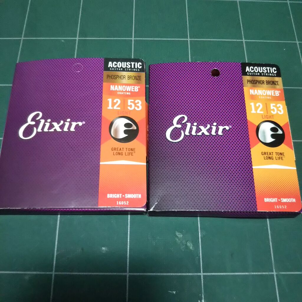 ギター弦 エリクサー elixir 偽造品