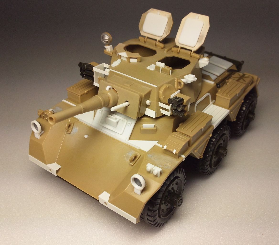 クレセントトイズ　サラディン装甲車野戦砲パトロールセット クレセントトイズサラディン装甲車野戦砲パトロールセット