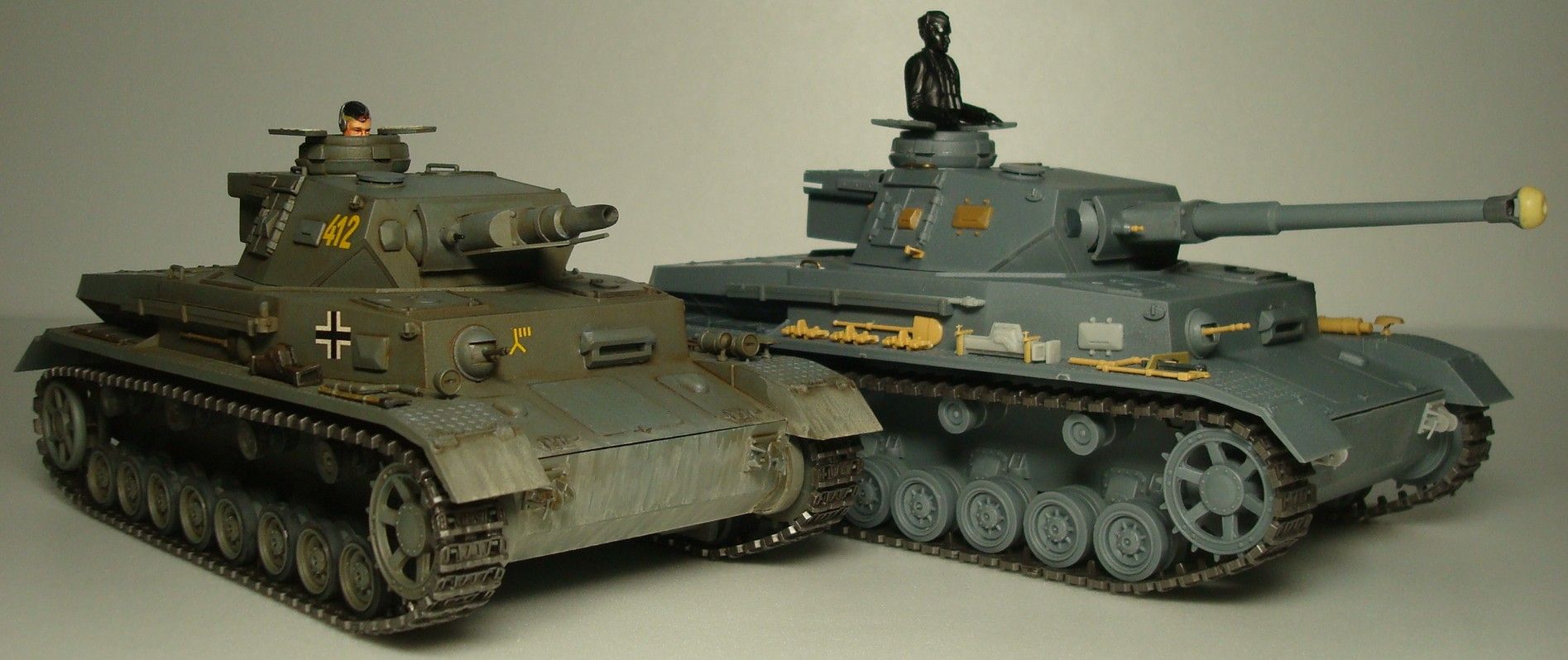 ニチモ1／30ドイツ陸軍四号中戦車F2型限定再販版リモコン