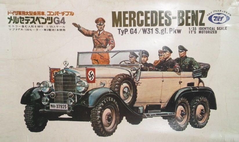Yahoo!オークション - 1／35東京マルイ ヒトラーベンツG4