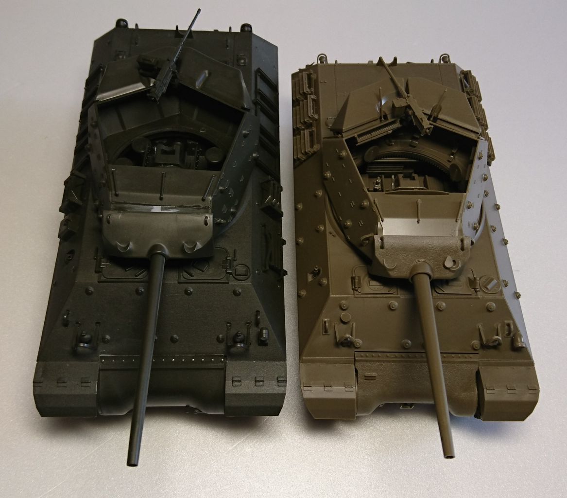 1/35 タミヤ アメリカM10駆逐戦車（中期型） シングルモーター