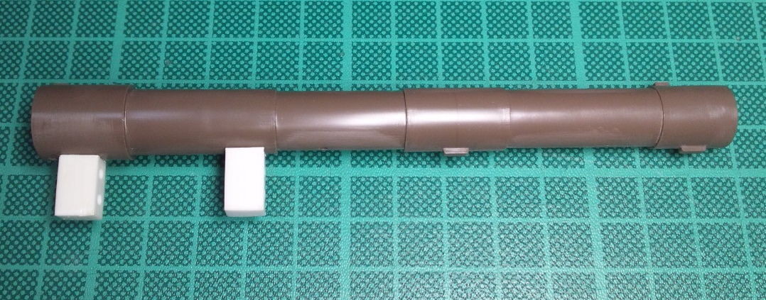 タミヤ 1/21 アメリカ陸軍155mm砲 M2GUN（ロングトム） 後座