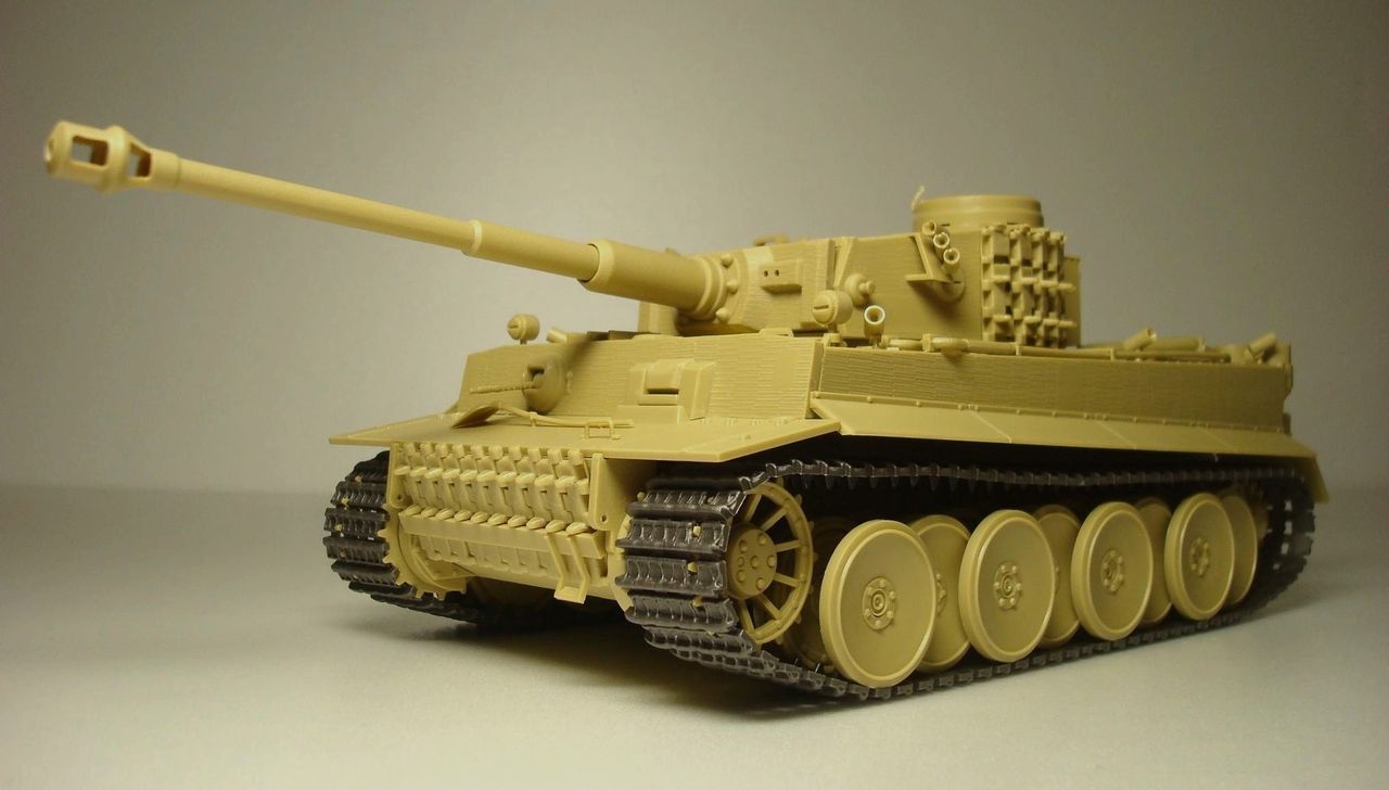 祝6000Hit 1/30 ニチモ タイガー1型 : 動く戦車プラモ好きのページ