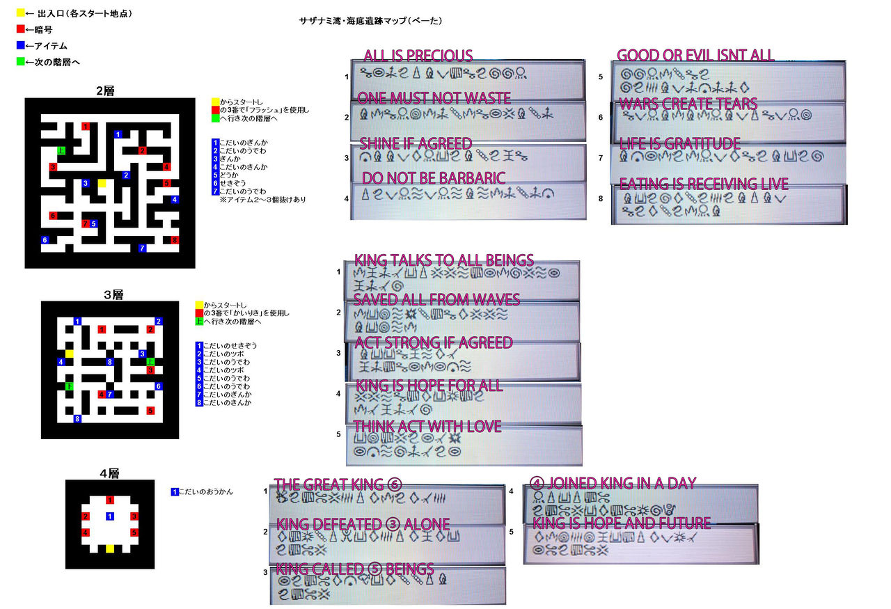 ポケモンbw 海底遺跡の暗号解読 きまぐれwenスローのterライフ