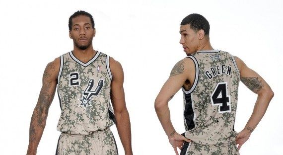 スパーズの最新の迷彩ユニフォーム Nba ネタブログ