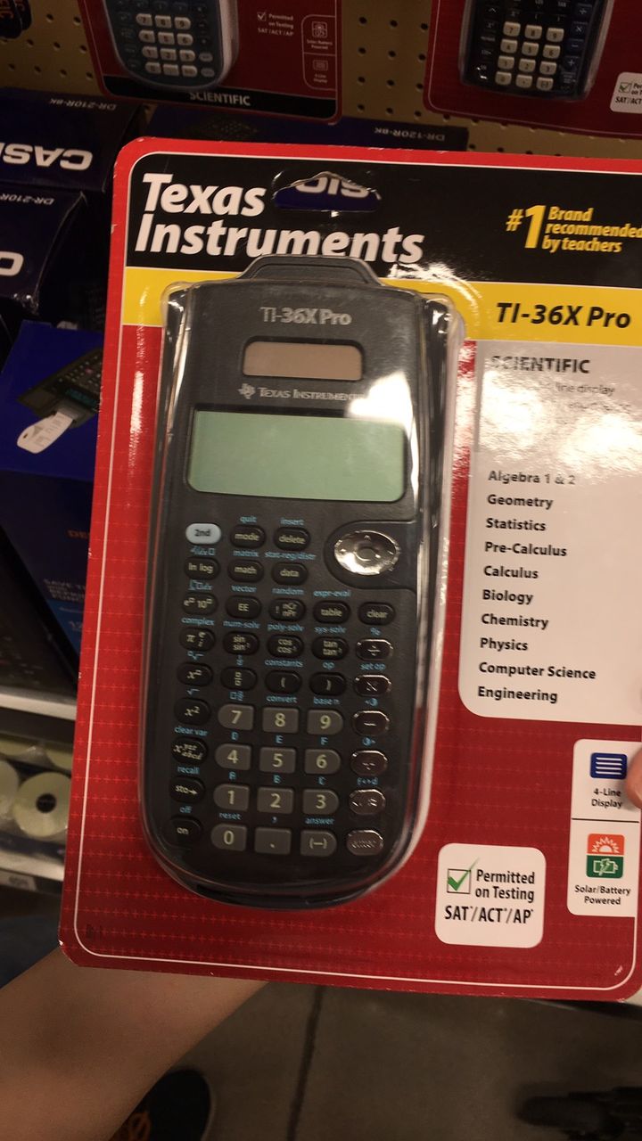 アメリカの中高生に必須な関数電卓を買いました 微事ログ エクスプローラーズ