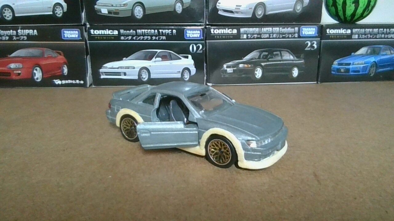 トミカ改造 記事No11]トミカプレミアム s13改造 1 : ミニカーチューナーUjyTyt