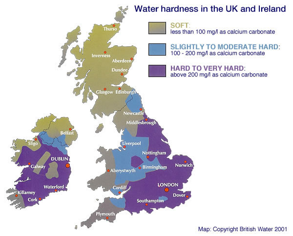 イギリスの水が硬水とは限らない ドメ子のイギリス生活 のち ドイツ生活