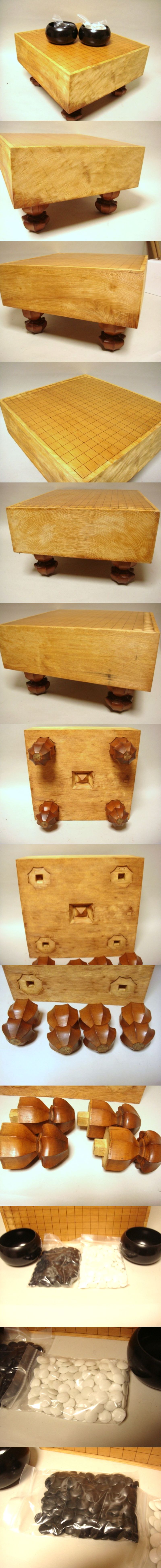 碁盤、碁石、碁笥 結合