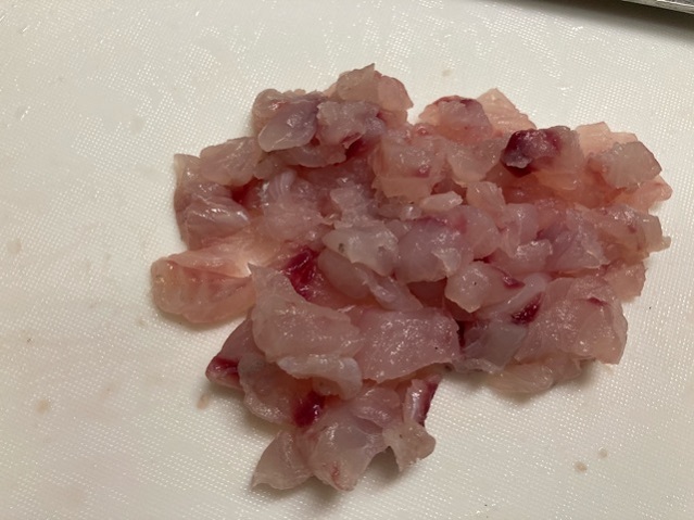 イサキのなめろう ウキフカセ100