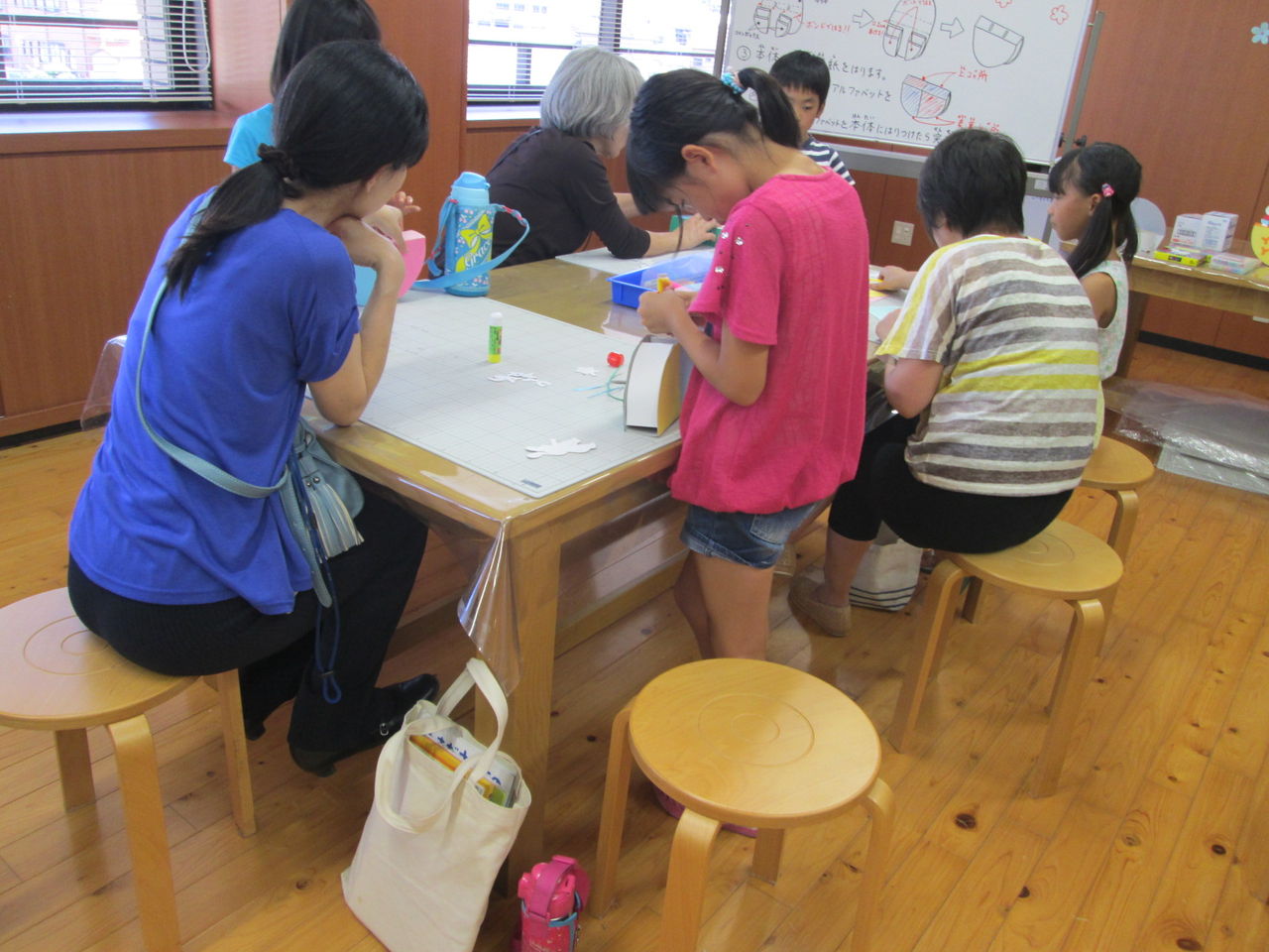 小学生親子工作教室 低学年 うきは市立図書館ブログ