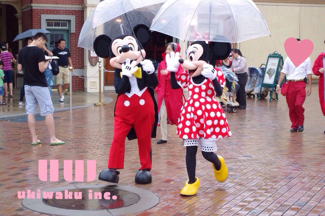 雨の日ならではの楽しみ方 うきわくディズニー