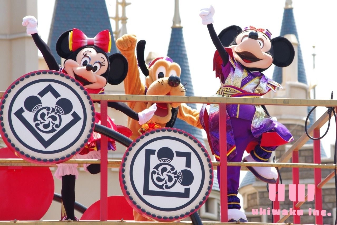 雅涼群舞 雅絢爛チーム うきわくディズニー