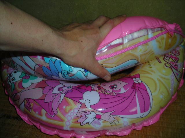 ハートキャッチプリキュア浮き輪 浮き輪オナニー