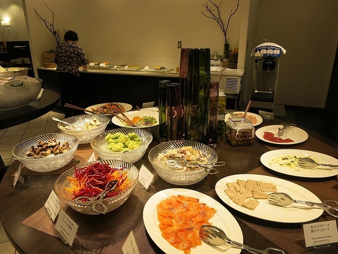 ディナーブッフェ ホテル ナクアシティ 弘前 空白つれづれ草