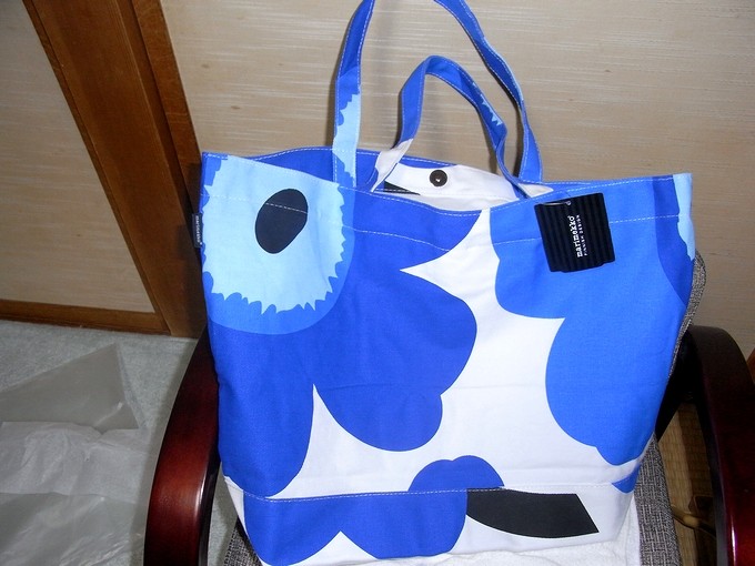 マリメッコのトートバッグ 空白つれづれ草