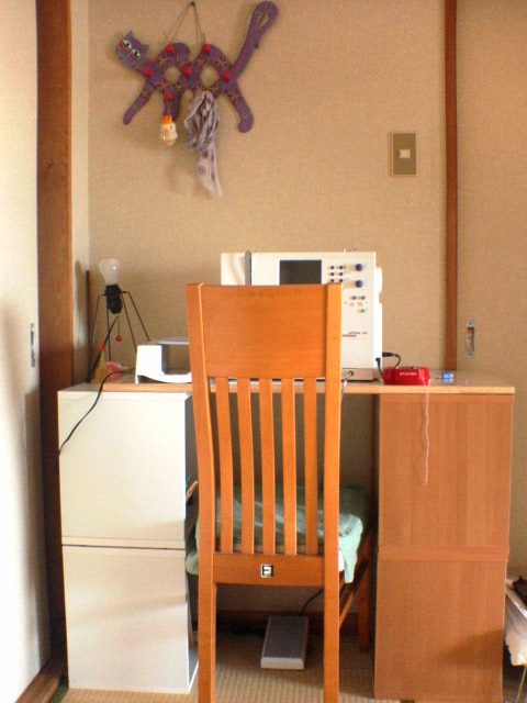 洋裁部屋の改造 イロイロ