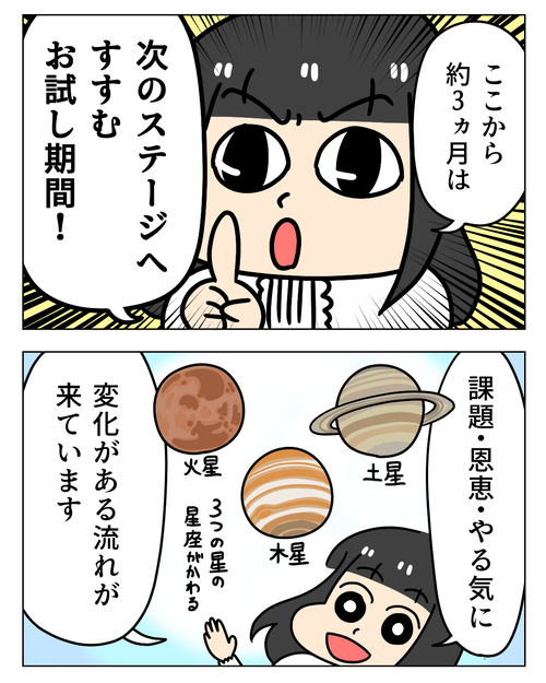 6月星座占い漫画