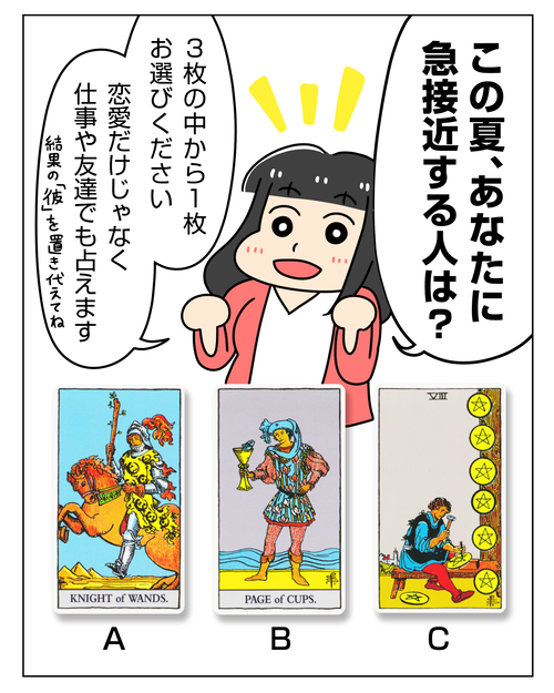 6月の3択_この夏あなたに急接近する人