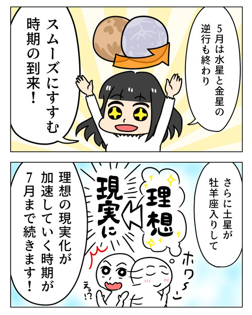 5月星座占い漫画1