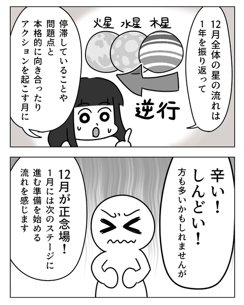 12月星座占い漫画