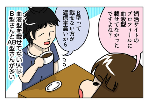 04_1【告知&こぼれ話】第4回「血液型占いって実際どうなの? B型男×A型女で結婚しました。その実態は...!?」【ホンネストbyゼクシィ縁結び】