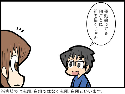 運動会の絵