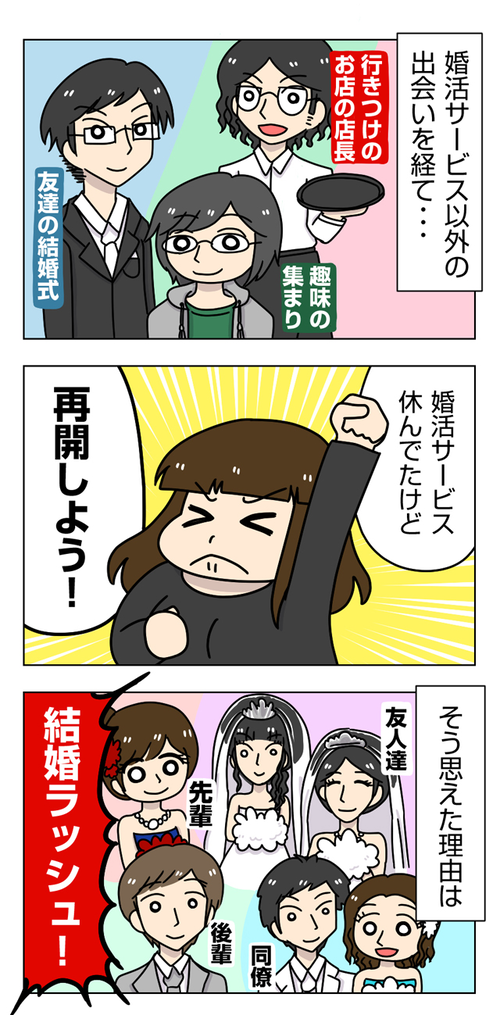 心機一転!婚活サービスを再開した理由「太めオタク女の婚活」第36話_01