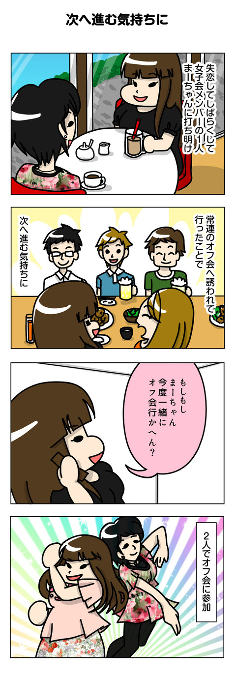 【婚活漫画】１～３章 ダイジェスト 〔キッカケ～オフ会～ネット婚活編〕