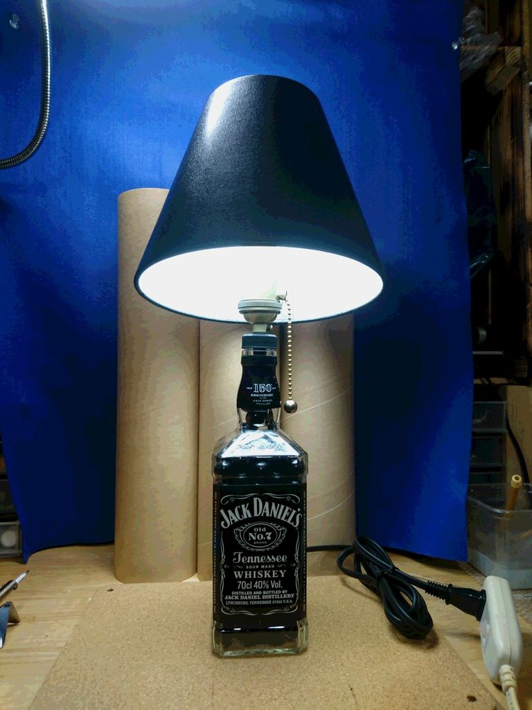 リメイクボトルランプ ジャックダニエル Ukotのblog