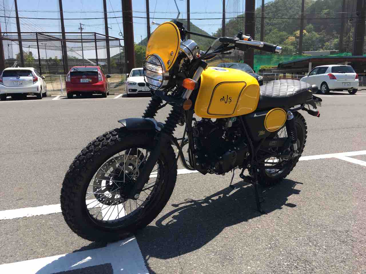 ajs tempest scrambler 125