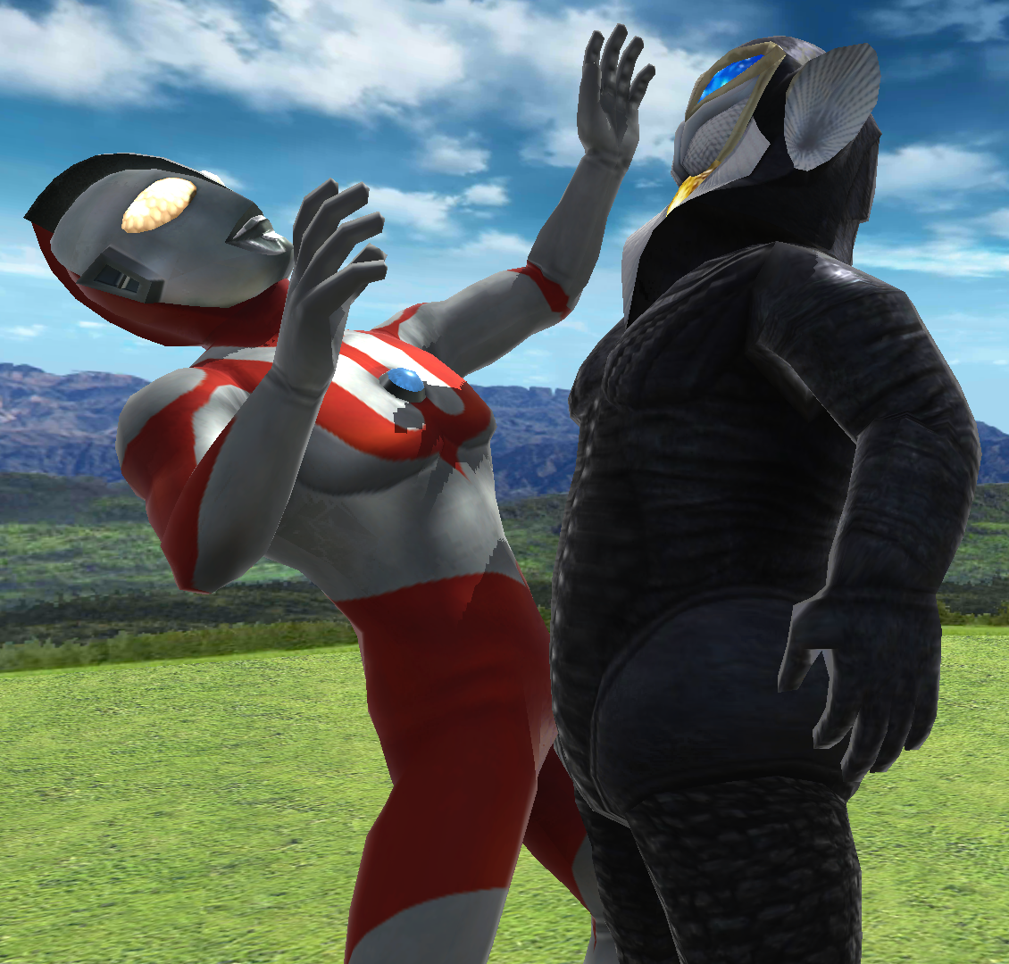 YARARE Photo Gallery】No.5 初代ウルトラマンのやられ多め R-18 : シン・ULTRA WEAKPOINT～点滅が始まる～