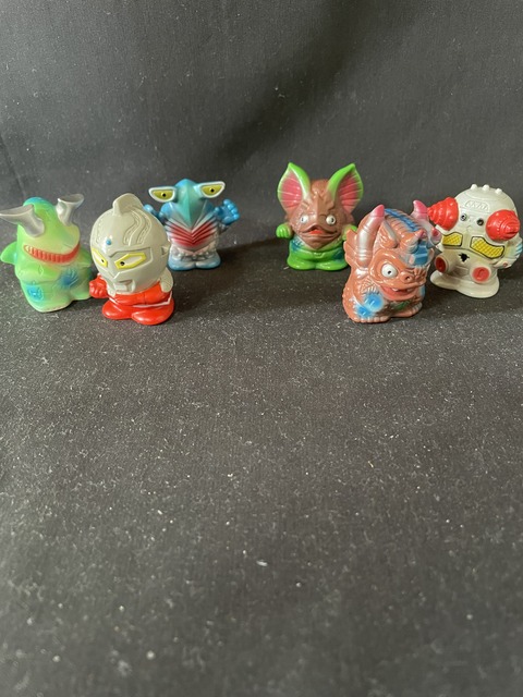 昔懐かしい伝説の指人形をアレンジ！ウルトラ怪獣 ミニソフビ