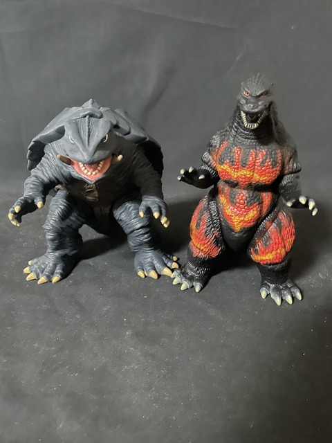 フィギュアまとめ17体！！ゴジラ、ガメラ 30年を経て振り返る伝説の最強2大怪獣！特別紹介!!ムビモン ガメラ