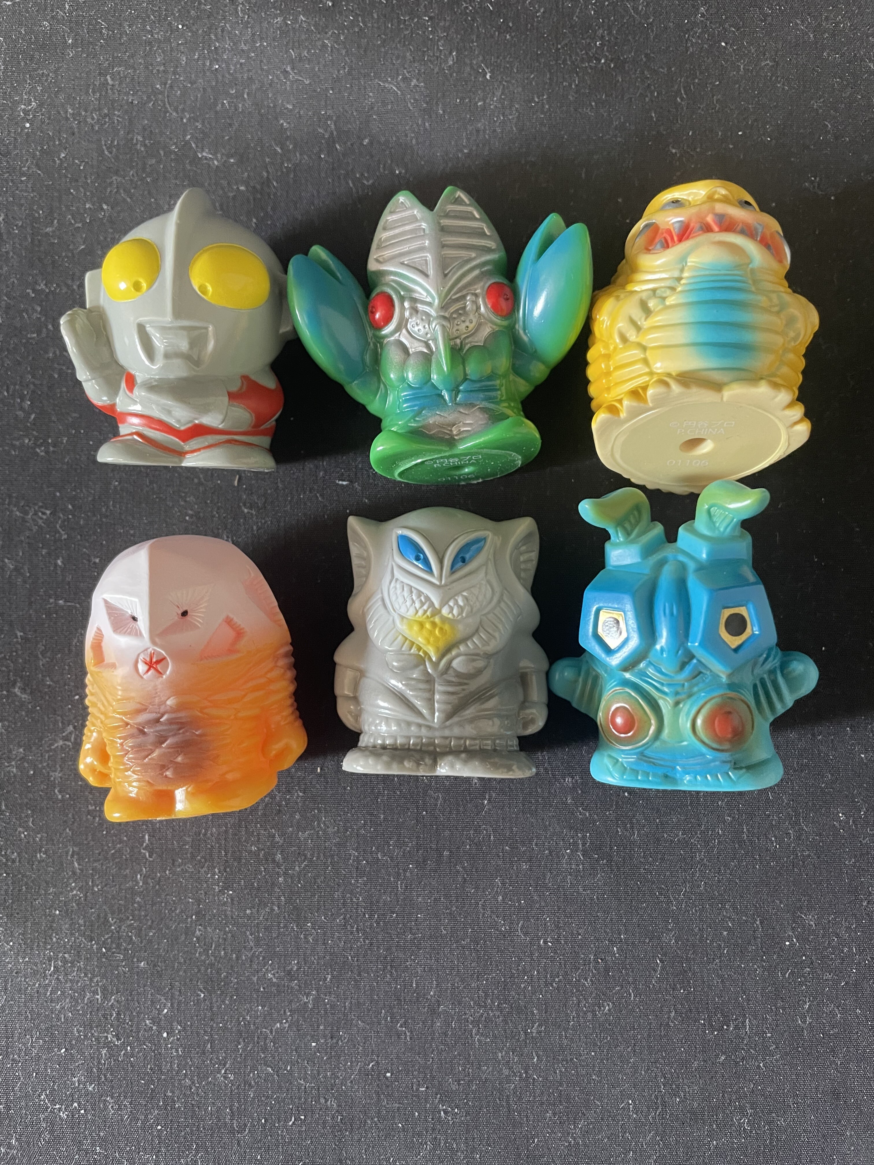 昔懐かしい伝説の指人形をアレンジ！ウルトラ怪獣 ミニソフビ