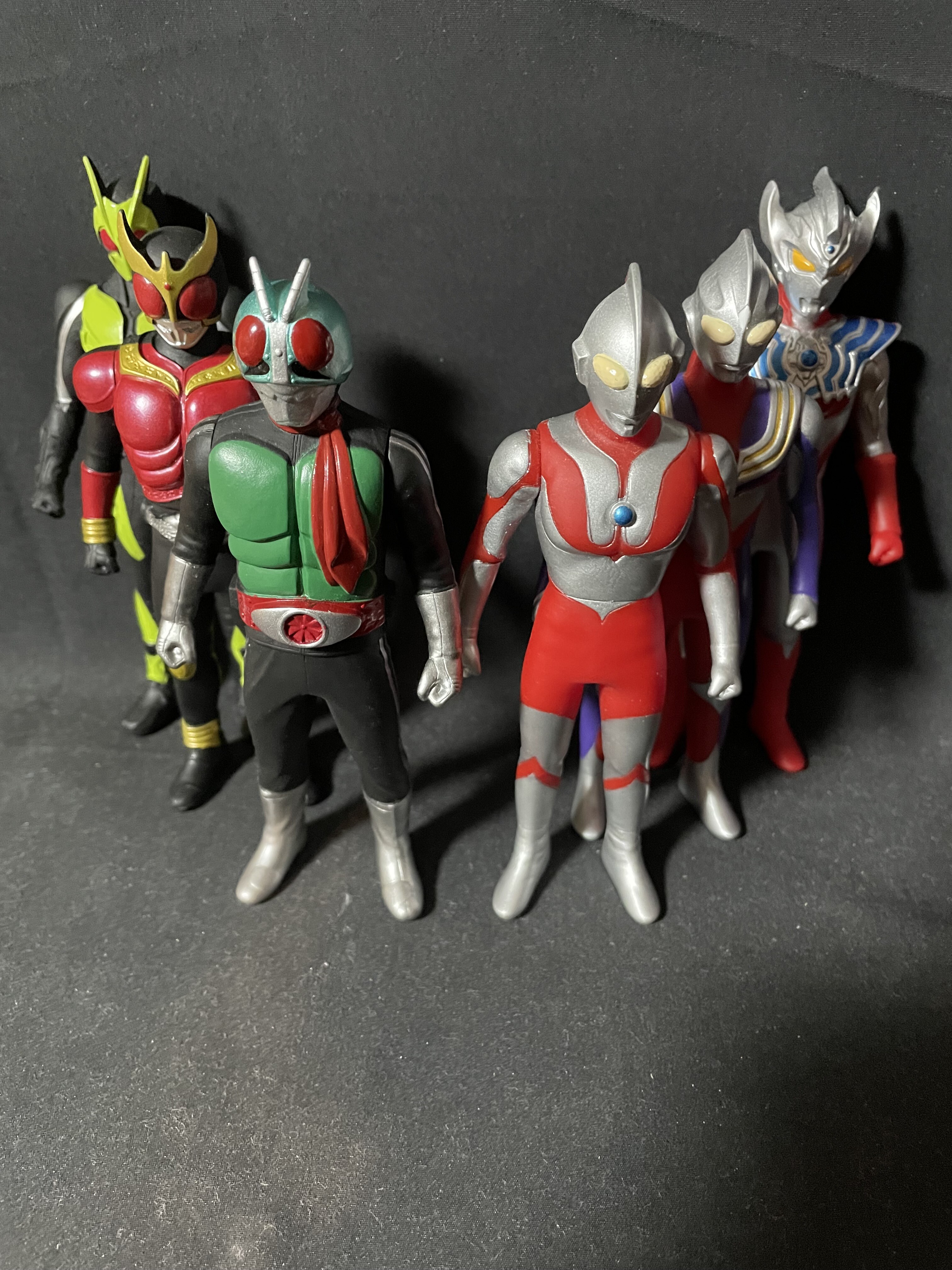 新品 中古 仮面ライダー ウルトラマン 戦隊ヒーロー ソフビ まとめて セット 変身ベルト 仮面ライダー・ウルトラマン他 戦隊・特撮ヒーロー 玩具・フィギュア