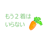 もう2着はいらない