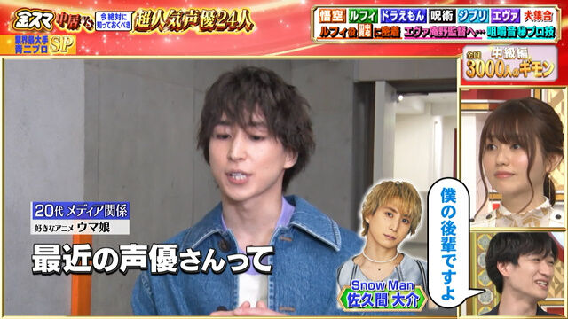 悲報 Snow Man佐久間大介 ラブライブからウマ娘に鞍替え ポンコツ速報 悲報 Snow Man佐久間大介 ラブライブからウマ娘に鞍替え ポンコツ速報